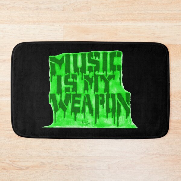 Item preview, Graffiti Music Is My Weapon Green Variant designed and sold by Grimmlar.