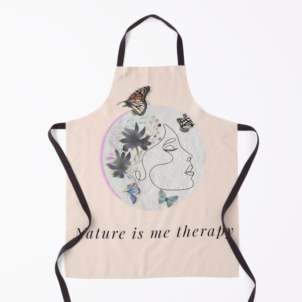 Item preview, Nature Is My Therapy Line Art Aesthetic designed and sold by ZJDesignsArt.