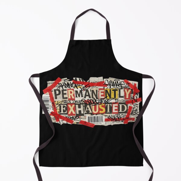 Item preview, Permanently Exhausted Ransom Note designed and sold by krish-prints.