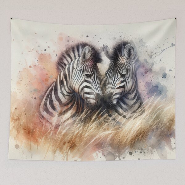 Item preview, Zebras Grazing in Grasslands designed and sold by IZiets.