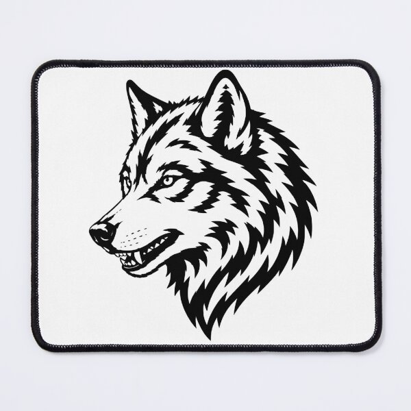 Item preview, Shadow Wolf Profile designed and sold by LAPUTIK.