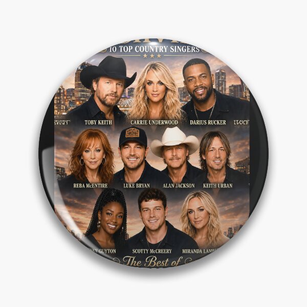 Item preview, NASHVILLE 10 TOP COUNTRY MUSIC SINGERS designed and sold by DBM Photo Art 1.