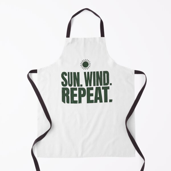 Item preview, Sun Wind Repeat Summer and Sustainable Energy Vibe T-Shirt designed and sold by Sixième Studio.