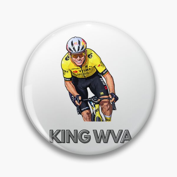 Item preview, King Wout Van Aert cycling graphic designed and sold by cyclingmania.