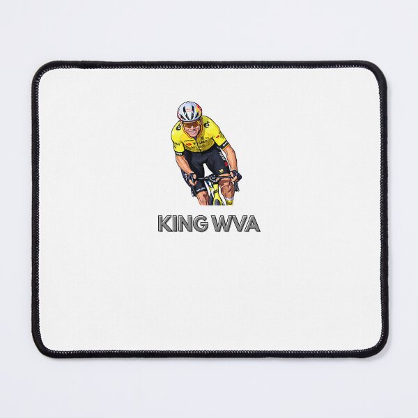 Item preview, King Wout Van Aert cycling graphic designed and sold by cyclingmania.