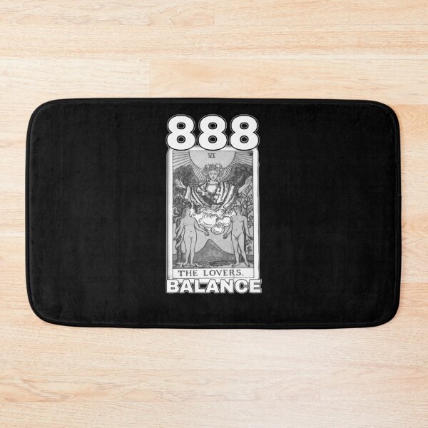 Item preview, 888 Angel Numbers The Lovers Tarot Card designed and sold by PopBubbleShop.