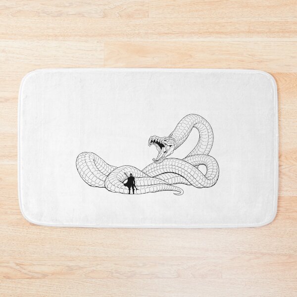 Item preview, DragonSnake Sticker designed and sold by LittleRockArt.