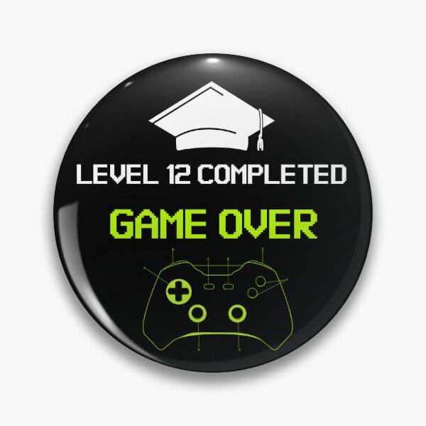 Item preview, Level 12 Completed...Game Over designed and sold by Boysmom21.