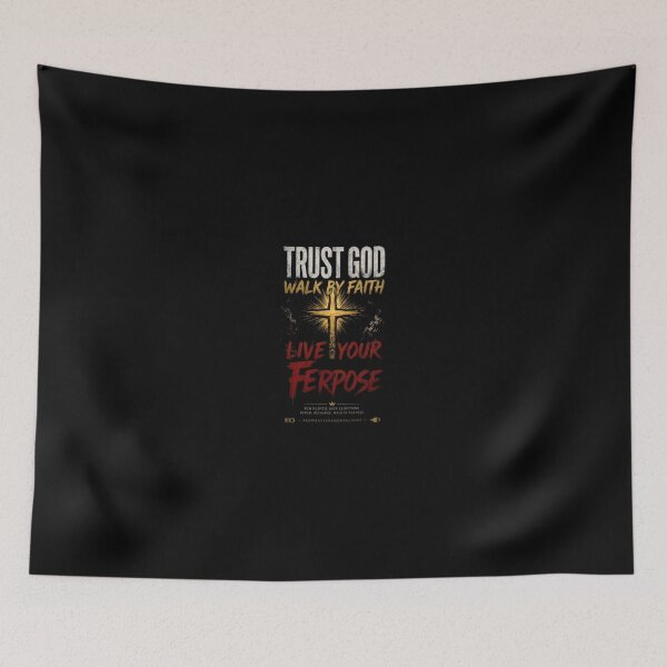 Item preview, God Over Fear Christian Faith designed and sold by LowBatteryStudio ⭐.