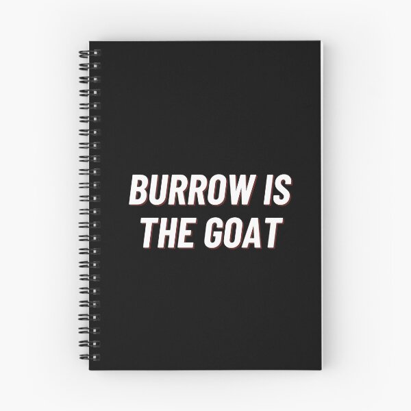 Item preview, Joe Burrow GOAT Cincinnati Bengals Fan Art Design designed and sold by ThatFootball12.