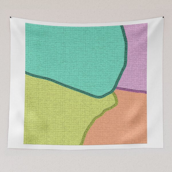 Item preview, Pastel Abstract Textured Shapes Modern Background designed and sold by PixelParinda.