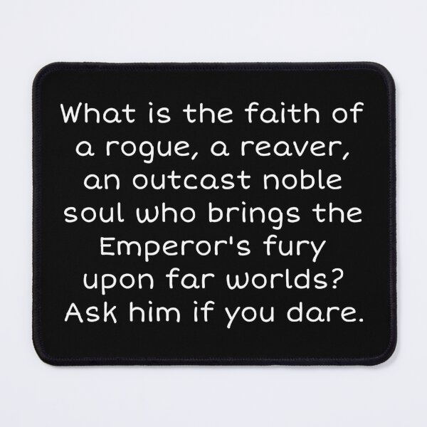 Item preview, Rogue trader - what is the faith... designed and sold by XXVSHIRT.