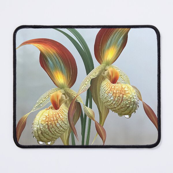 Item preview, The Amber Slipper Orchid designed and sold by bloorose.