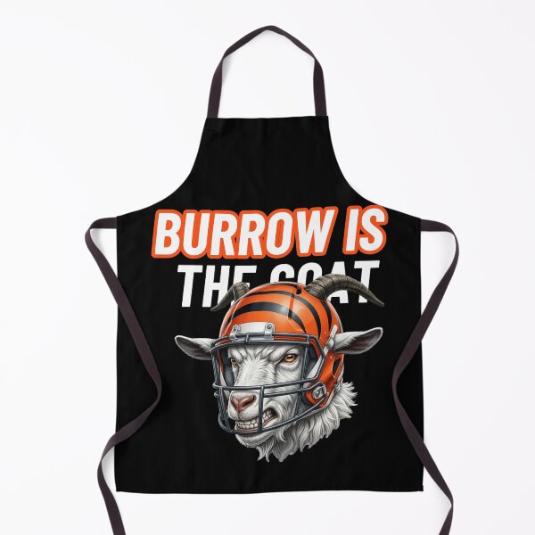 Item preview, Burrow GOAT Design Cincinnati Football Fan Gift designed and sold by ThatFootball12.