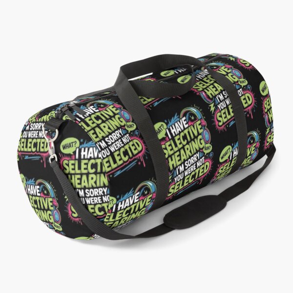 Item preview, I Have Selective Hearing Relatable Sarcastic Design for Funny Bad Listeners designed and sold by Redgiant87x.