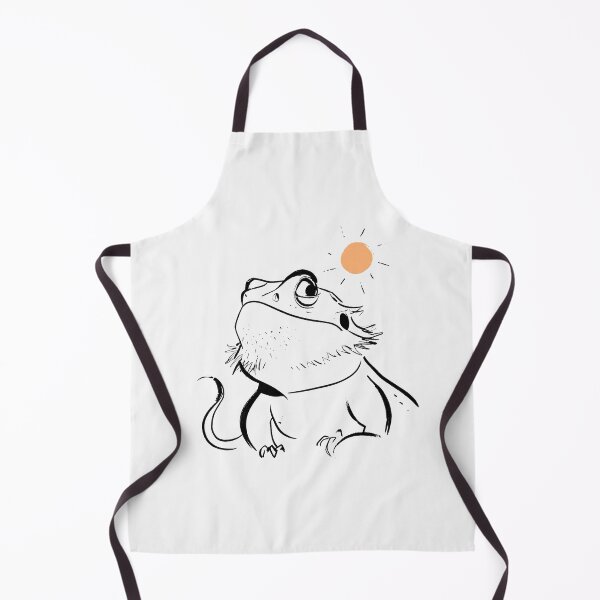 Item preview, Crowned Bearded Dragon King Looking at Sun designed and sold by PixelQ.