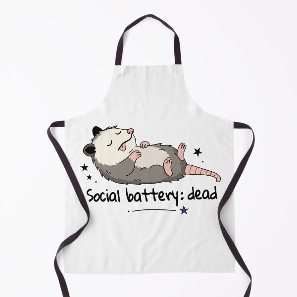 Item preview, Social Battery Dead Possum designed and sold by Movobra.