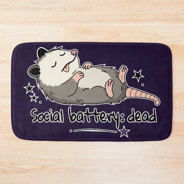 Item preview, Social Battery Dead Possum designed and sold by Movobra.