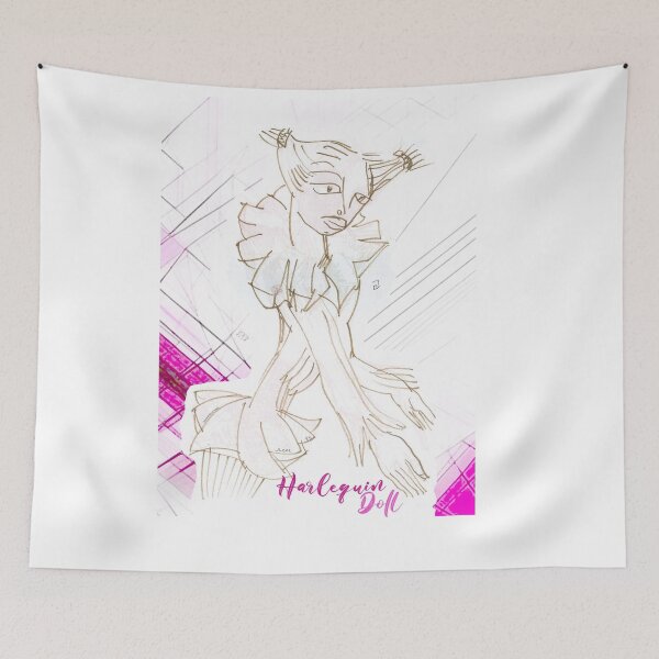 Item preview, Harlequin Doll (drawing by ACCI) designed and sold by VanyssaGraphics.