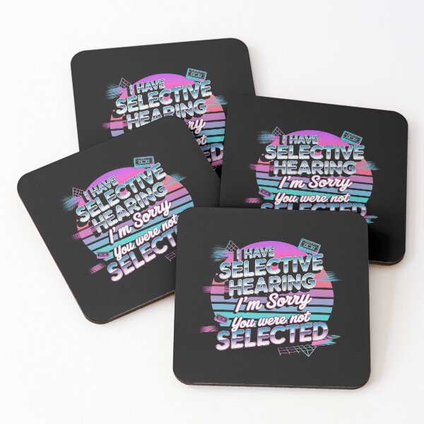 Item preview, I Have Selective Hearing Funny Selective Hearing Graphic with Sarcastic Humor designed and sold by Redgiant87x.