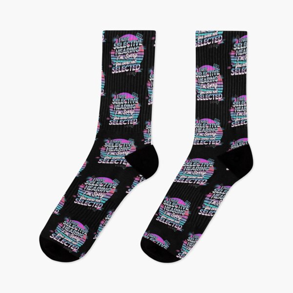 Item preview, I Have Selective Hearing Funny Selective Hearing Graphic with Sarcastic Humor designed and sold by Redgiant87x.