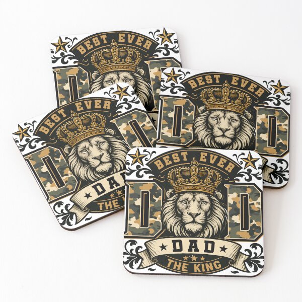 Item preview, Best Ever Dad Lion Crown designed and sold by SimpleJoy-SJT.