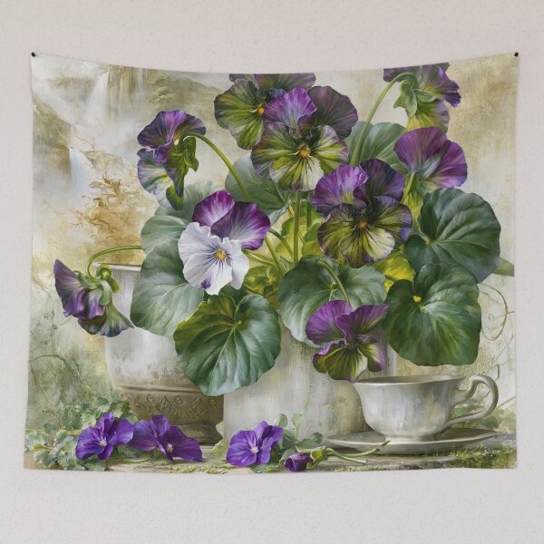 Item preview, The Cascade Violet Still Life designed and sold by bloorose.