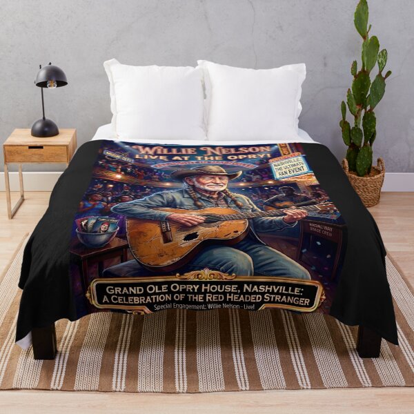 Item preview, Willie Nelson — Red Headed Stranger | Outlaw Country Music designed and sold by DBM Photo Art 1.