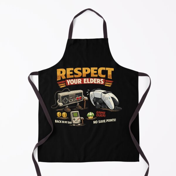 Item preview, Respect Your Elders Gaming Control Retro designed and sold by super-think.