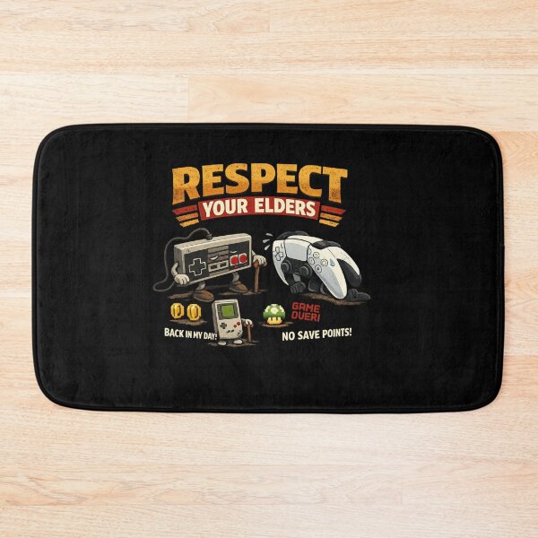 Item preview, Respect Your Elders Gaming Control Retro designed and sold by super-think.