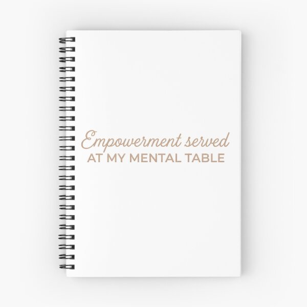 Item preview, Empowerment Served Minimalist Quote | Boundary Setting Streetwear designed and sold by BoundaryCo.