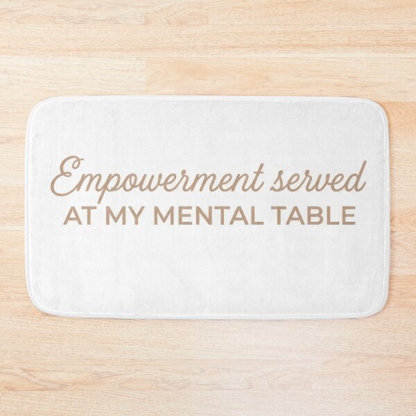 Item preview, Empowerment Served Minimalist Quote | Boundary Setting Streetwear designed and sold by BoundaryCo.