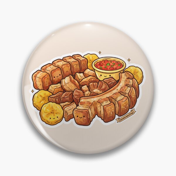 Item preview, Chicharrón con Patacones — Colombian Fried Pork | Chicharrón Colombiano designed and sold by ColombianaShop.