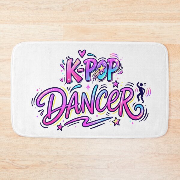 Item preview, K-Pop Dancer Cute Colorful Music Graphic Design designed and sold by Olhapro.