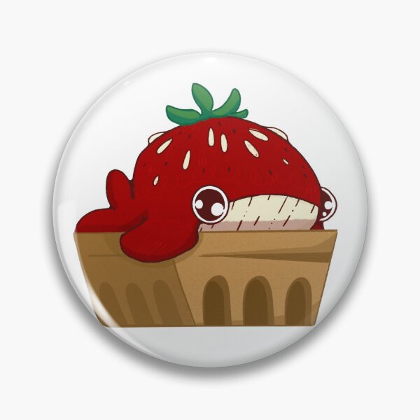 Item preview, Strawberry Whale in a Basket designed and sold by citizenscrochet.
