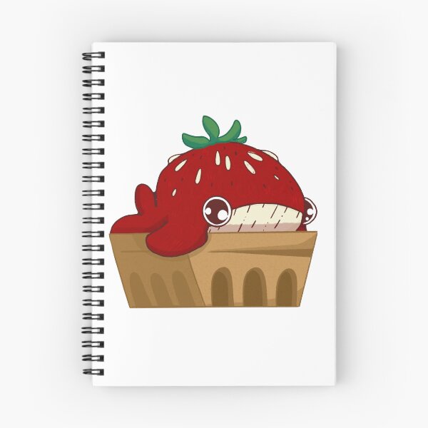 Item preview, Strawberry Whale in a Basket designed and sold by citizenscrochet.