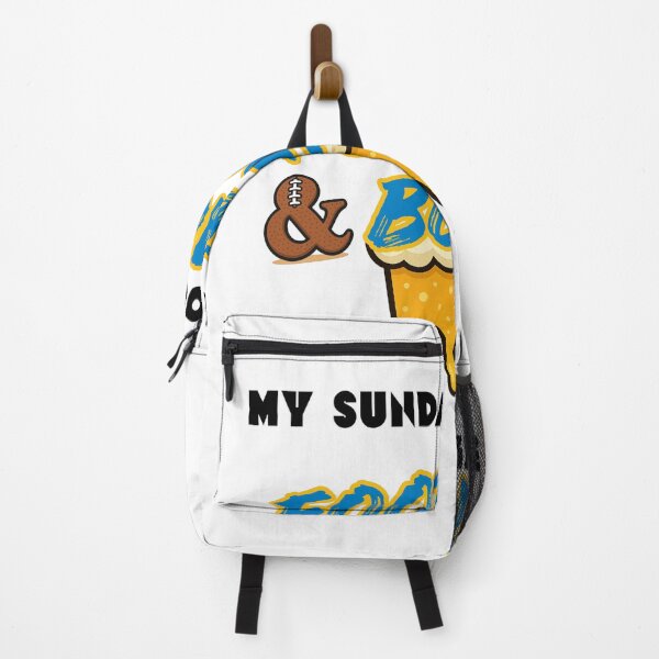 Item preview, Retro Football & Beers Sunday Routine — Funny Game Day for Chargers Fans designed and sold by ThatFootball12.