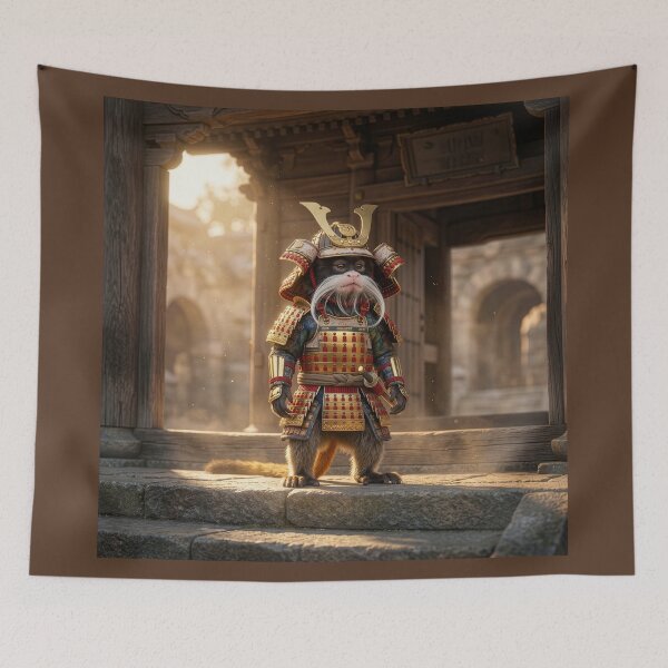 Item preview, Emperor Tamarin Edo Samurai designed and sold by Tridentulus.