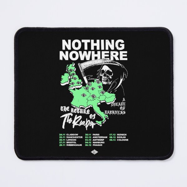 Item preview, nothing,nowhere. The Return of the Reaper Tour Europe designed and sold by xSMxSerena.
