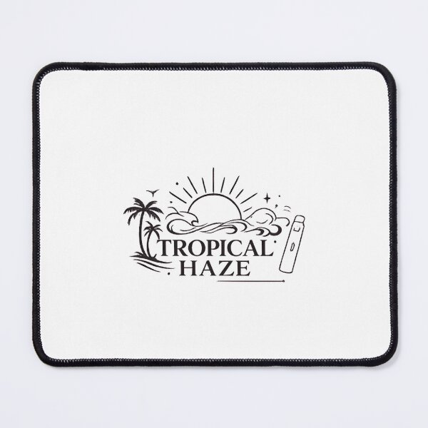 Item preview, TROPICAL HAZE – Minimal Summer Vape Aesthetic Design designed and sold by House of Taste Vape Designs.