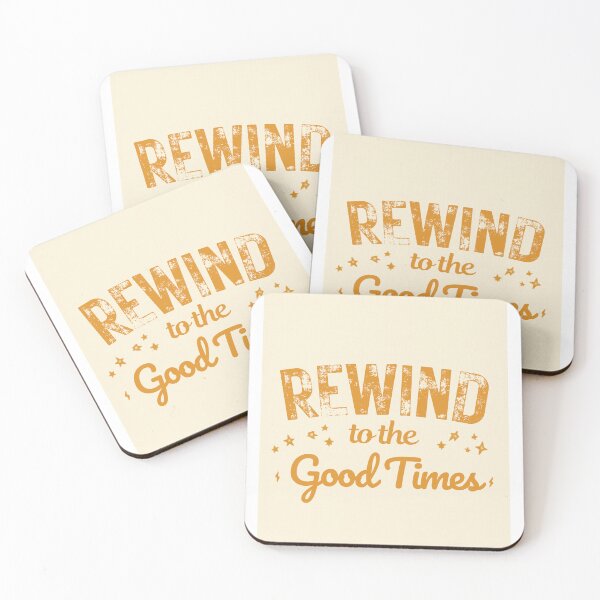 Item preview, Rewind To The Good Times Retro Varsity Typography Vintage Design designed and sold by jojodebondy.