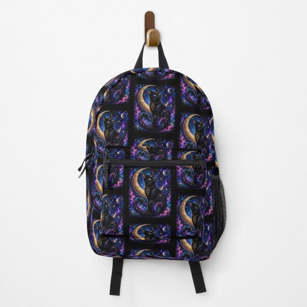 Item preview, Celestial Black Cat - Cosmic Familiar designed and sold by Grace-Patriot.
