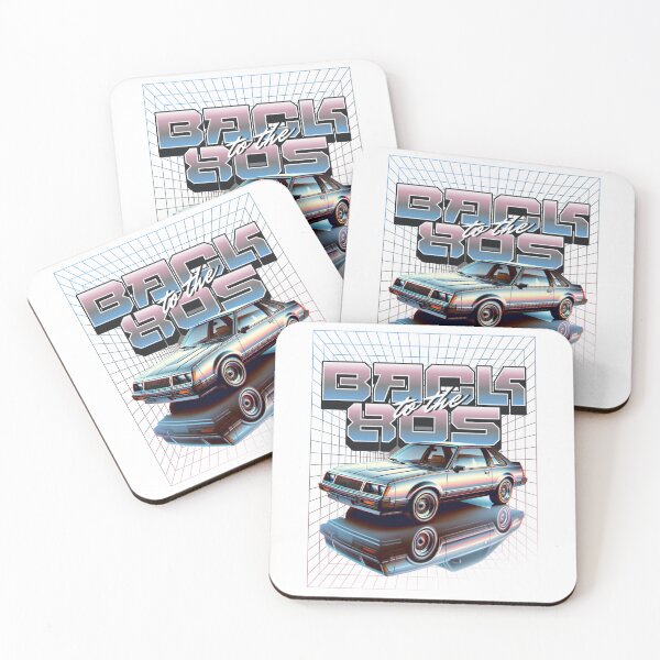 Item preview, Back to the 80s - Retro Synthwave Classic Car designed and sold by AnAzArt.