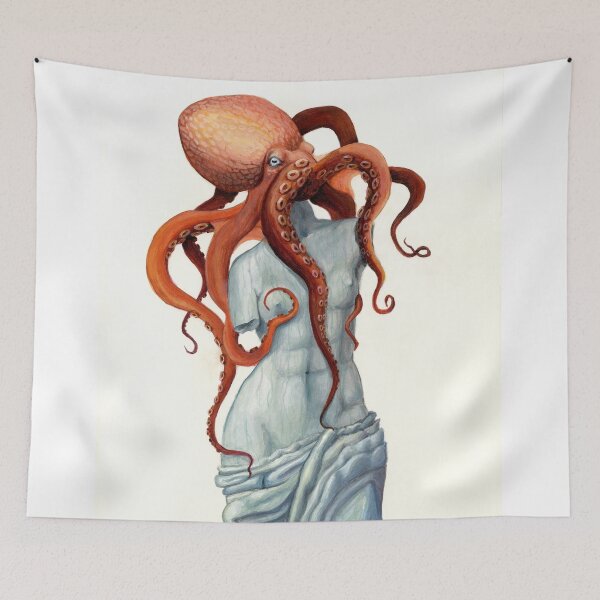 Artikelvorschau, Venusstatue mit Oktopus entworfen und verkauft von artTiana.