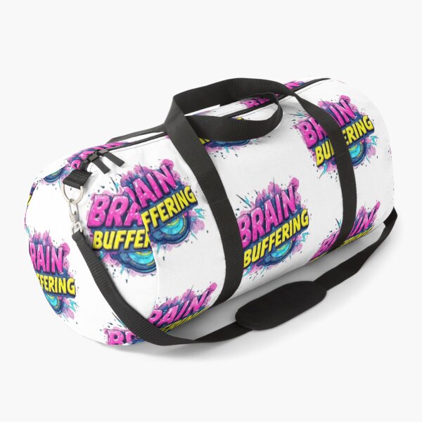 Item preview, Brain Buffering Funny Cyberpunk Graffiti Typography designed and sold by dcohea.