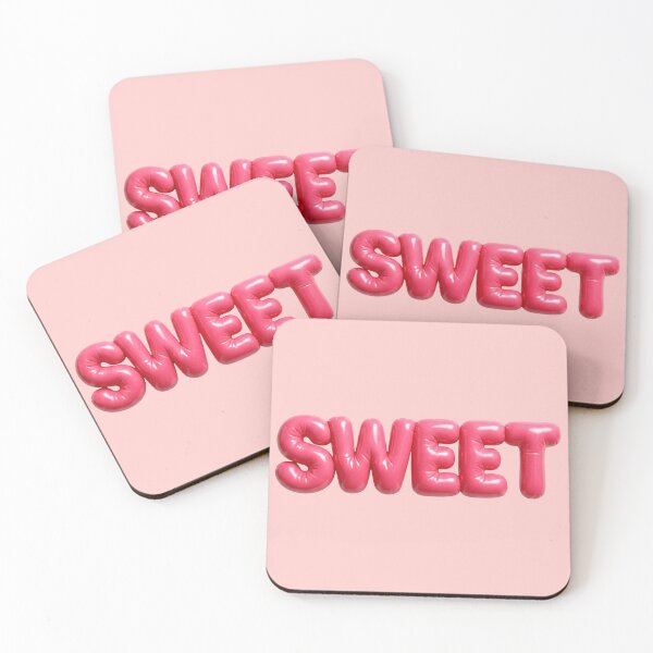 Item preview, Sweet - Pink Foil Balloon Typography designed and sold by AnAzArt.
