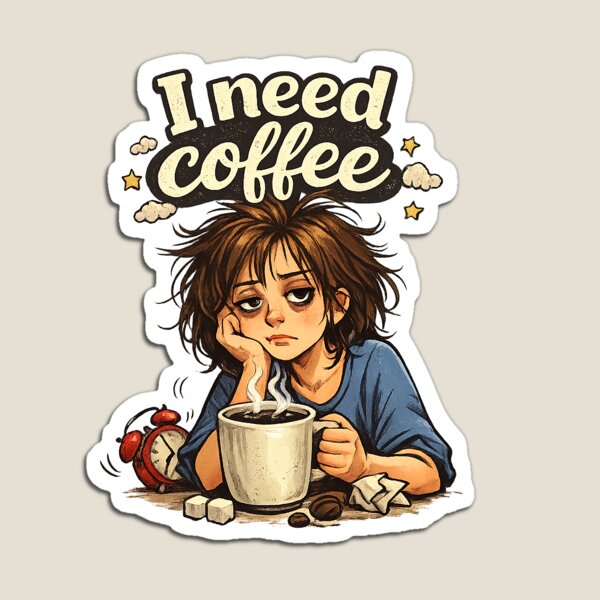 Item preview, I need coffee Dark Edition designed and sold by Dzakooob.