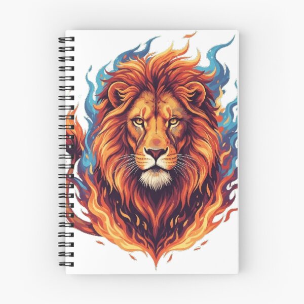 Item preview,  Inferno Lion King designed and sold by PixelStyle Studio.
