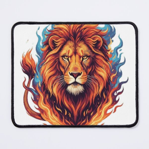 Item preview, Inferno Lion King designed and sold by PixelStyle Studio.
