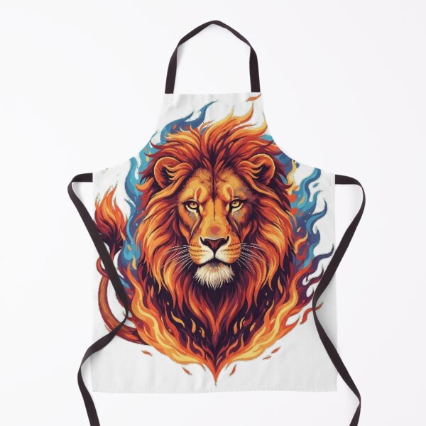 Item preview, Inferno Lion King designed and sold by PixelStyle Studio.
